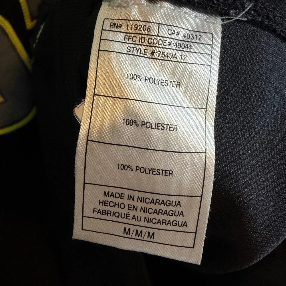 Adidas Kevin Durant OKC Thunder Jersey 35‎ Black Neon Yellow Limited Edition M
